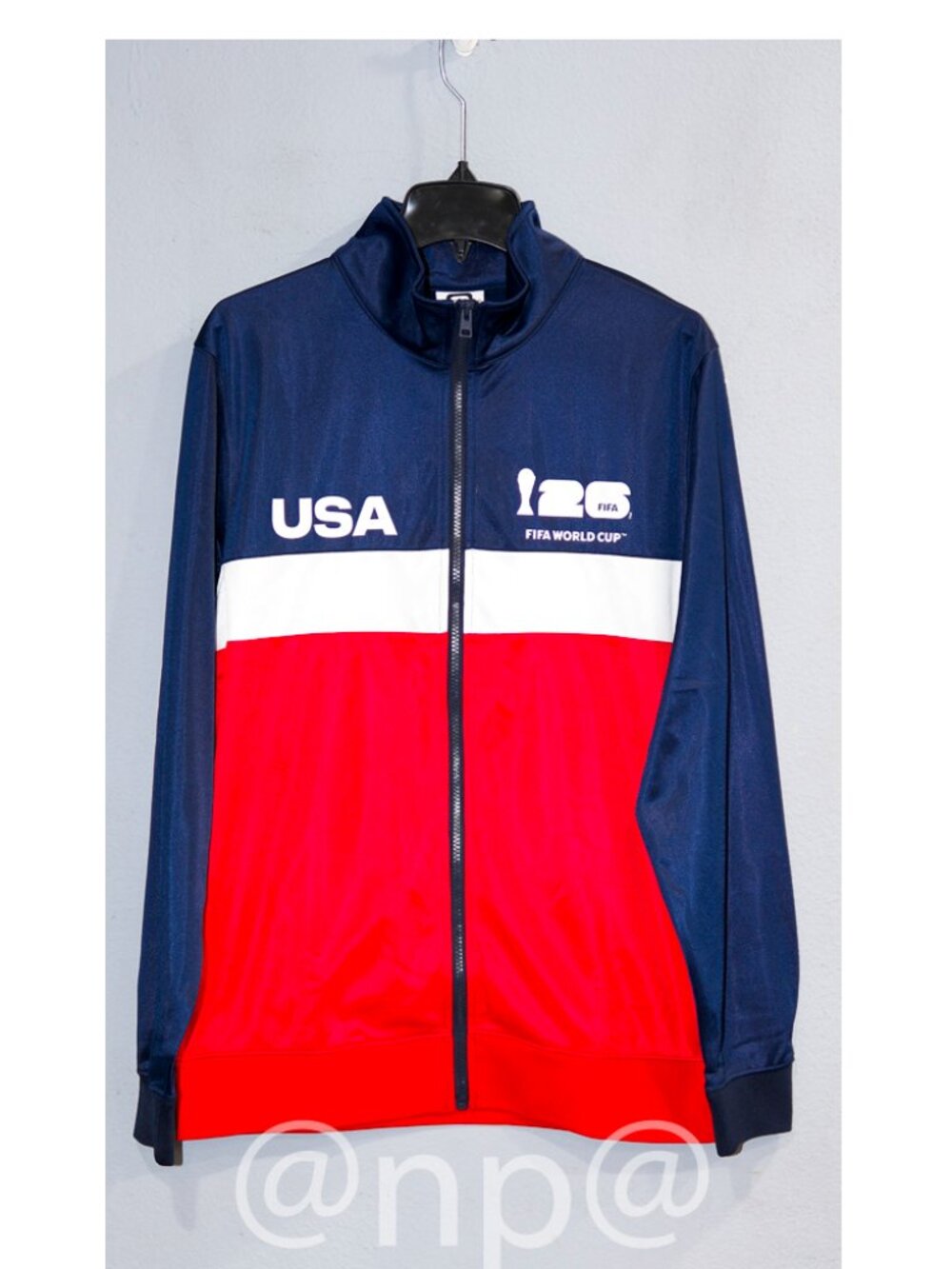 Brand new USA  FIFA WORLD CUP  Soccer 2026  FULL ZIP TRACK JACKET MENS